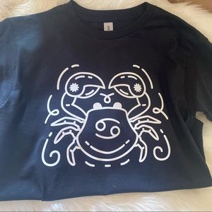 Adult Unisex Cancer Zodiac Tee